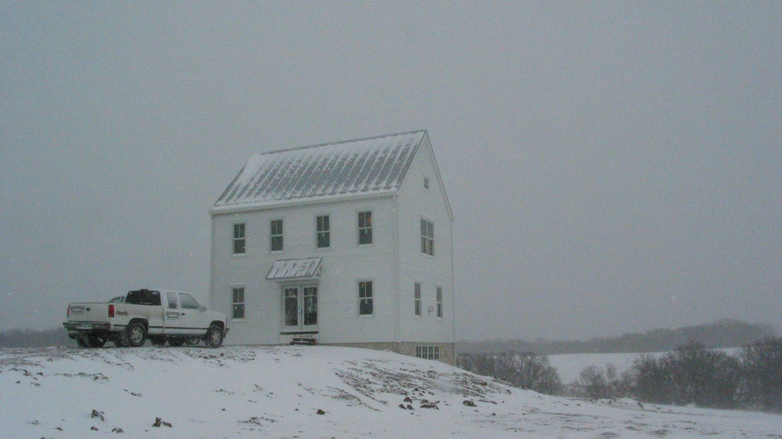 Small First Home Winter